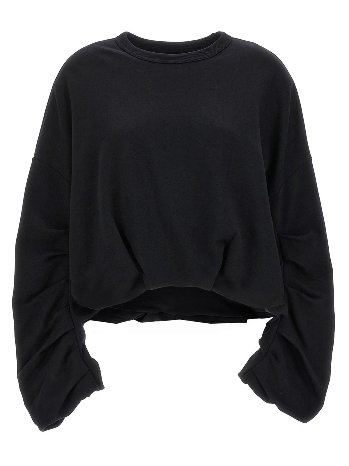 Dries Van Noten Black Cotton Sweatshirt