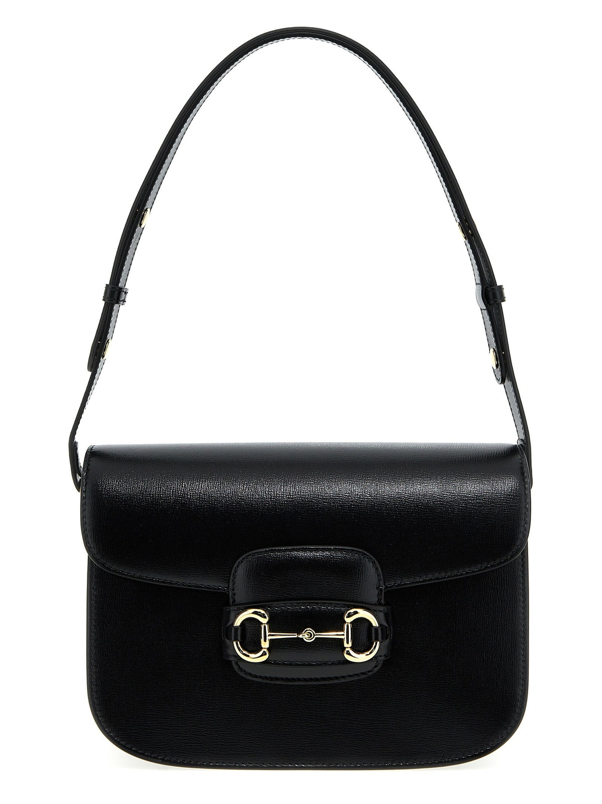 Gucci Black Leather Shoulder Bag