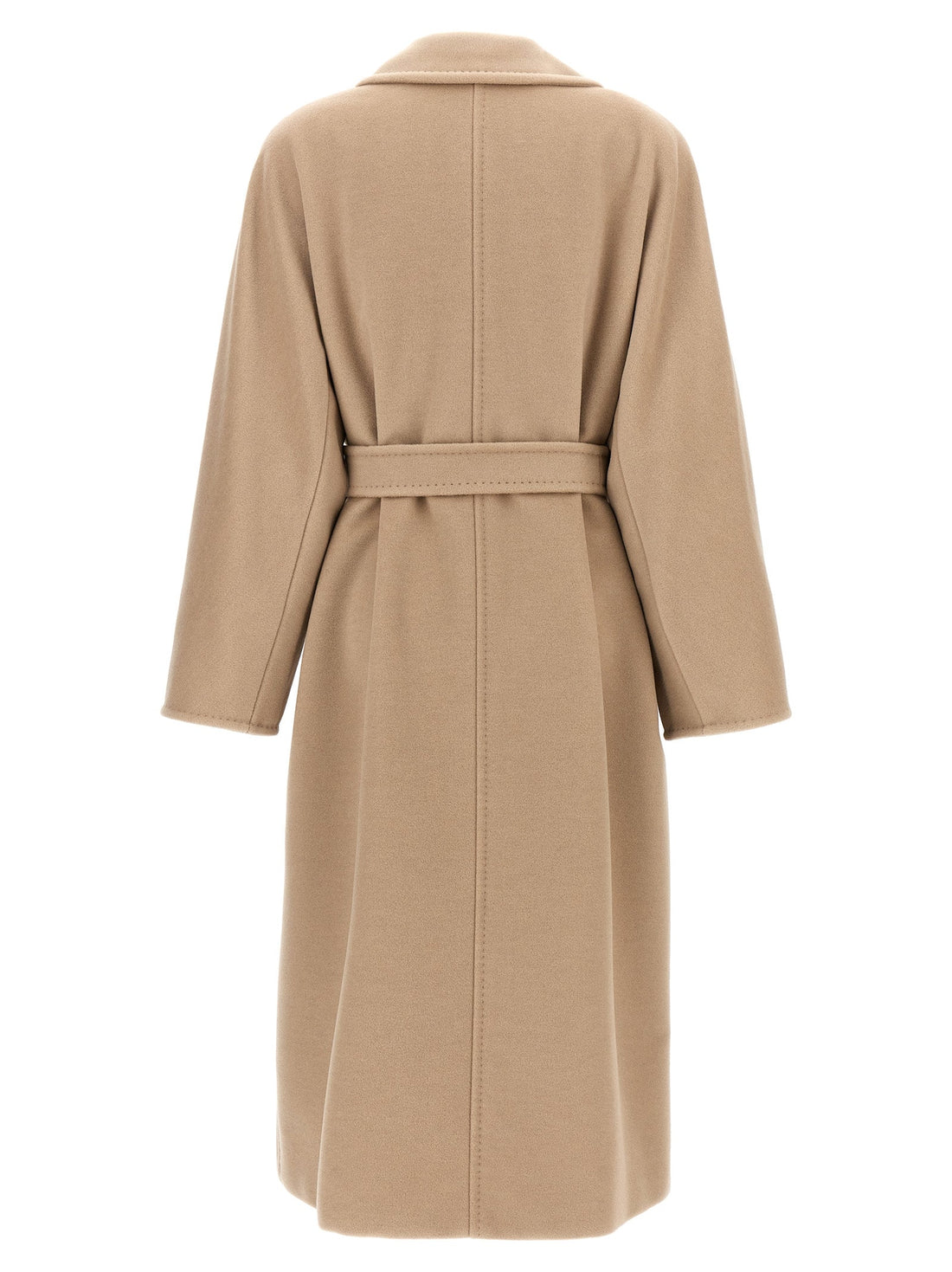 Max Mara Beige Virgin Wool Coat