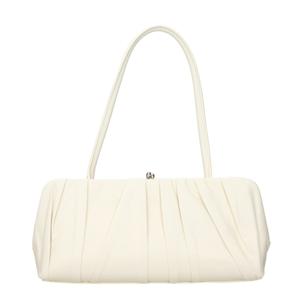 Jil Sander White Leather Shoulder Bag