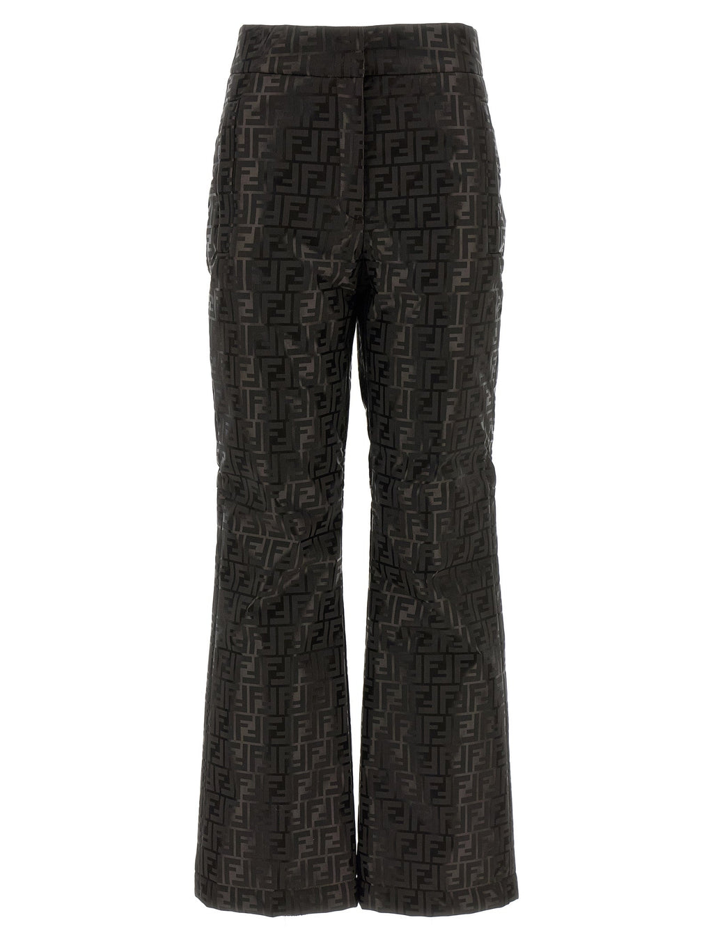 Fendi Brown Cotton Athletic Pants