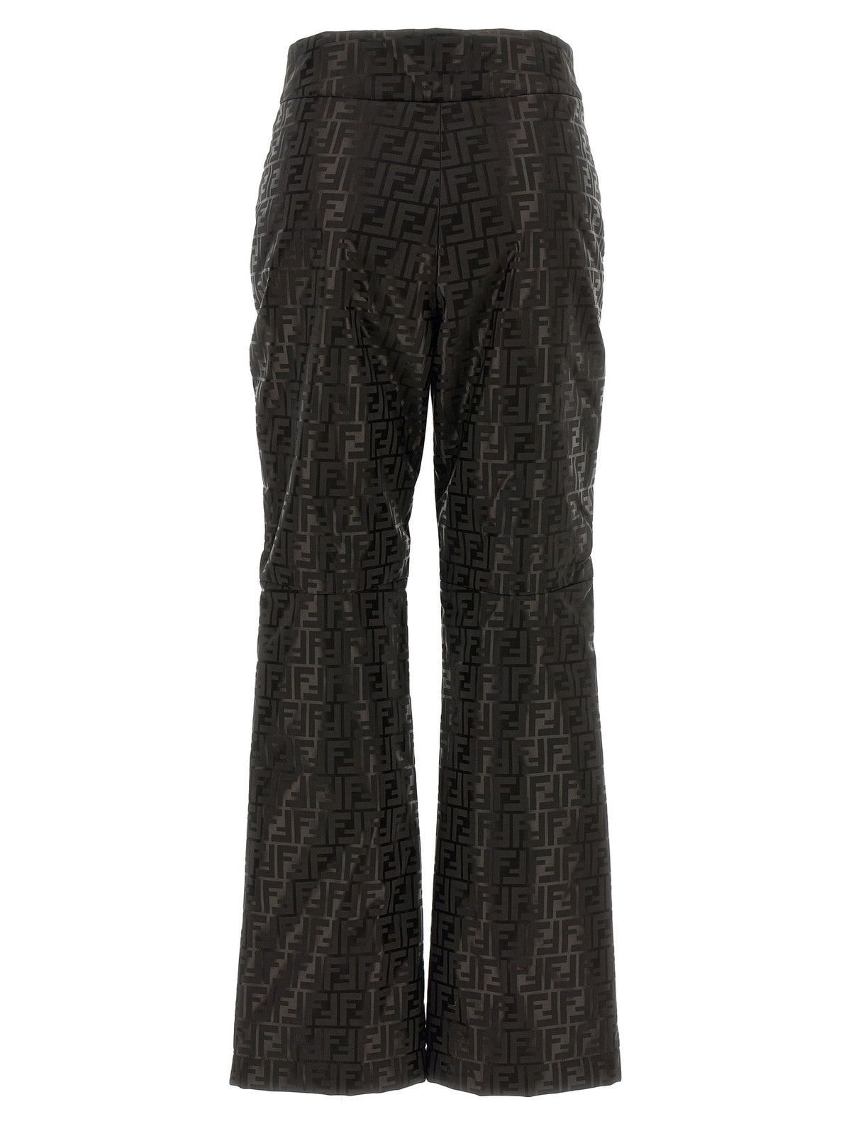 Fendi Brown Cotton Athletic Pants