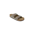Birkenstock Gray Synthetic Strap-On Sandals