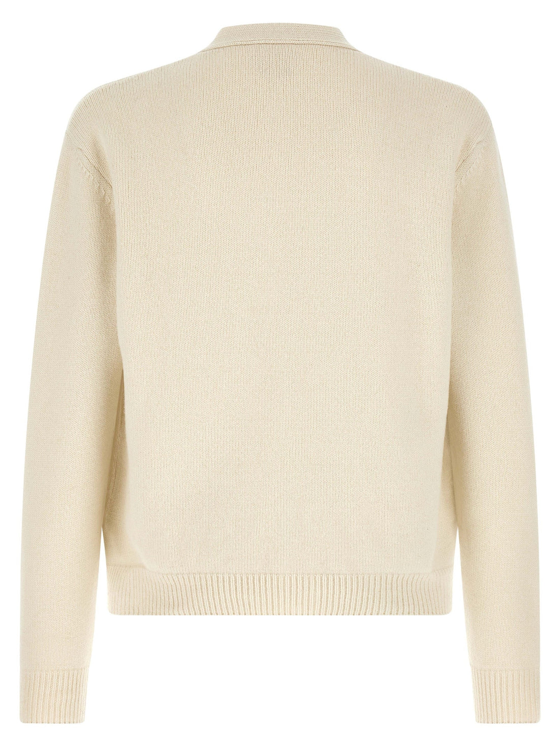 A.P.C. White Wool Cardigan