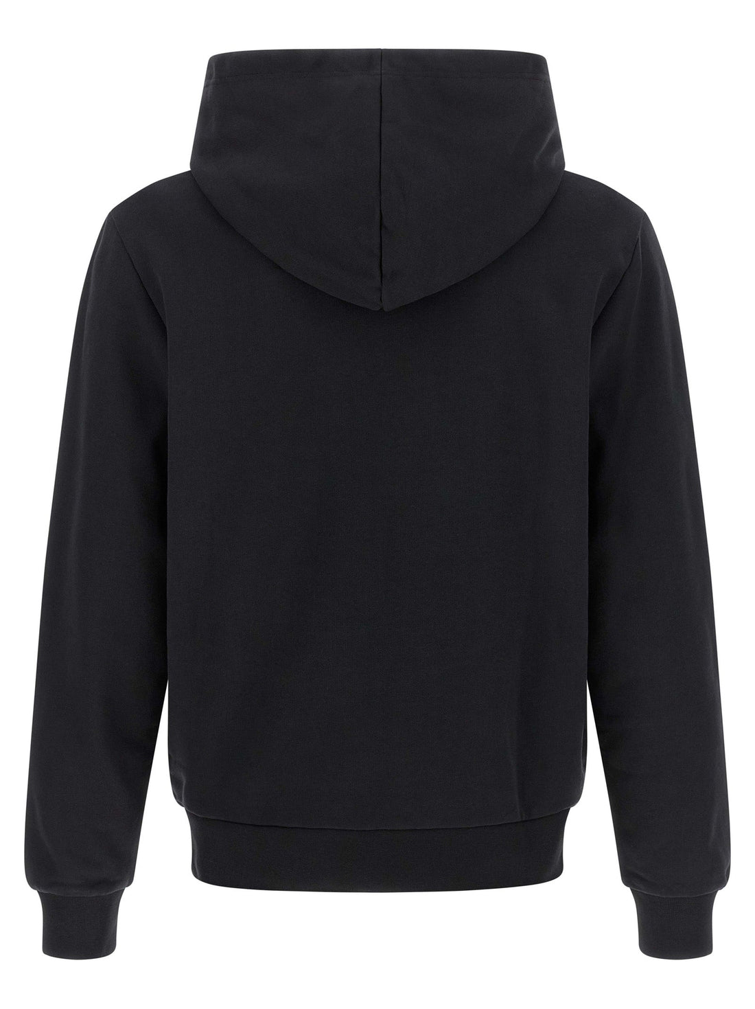 A.P.C. Black Cotton Hoodie
