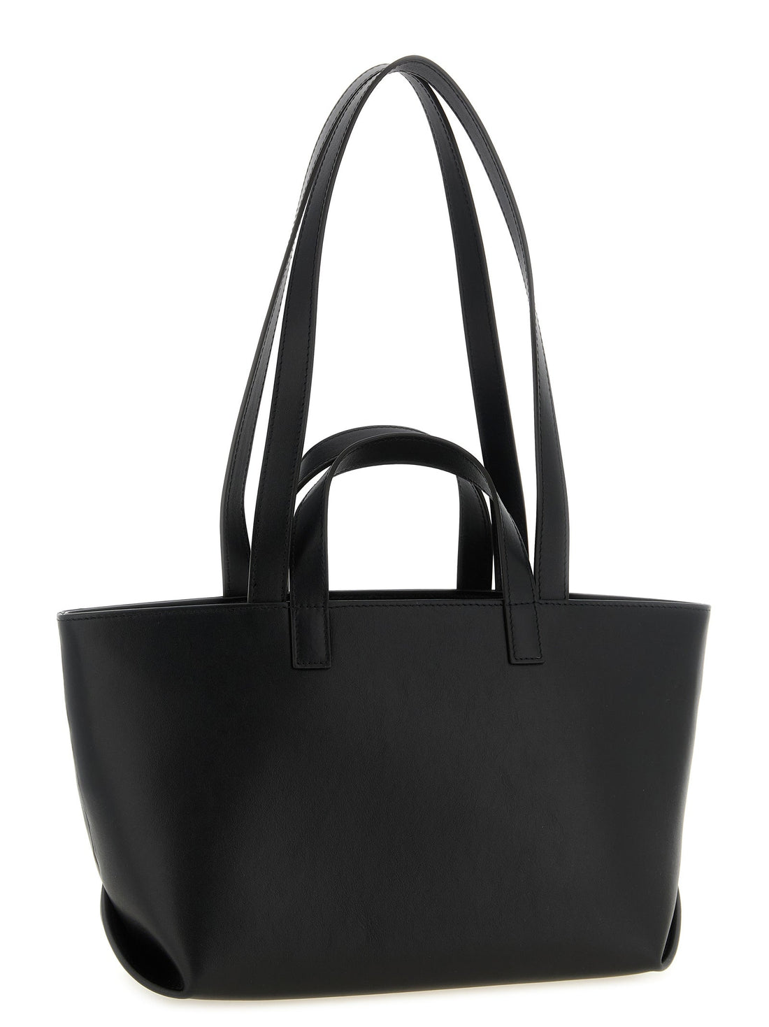 A.P.C. Black Cowhide Tote Bag