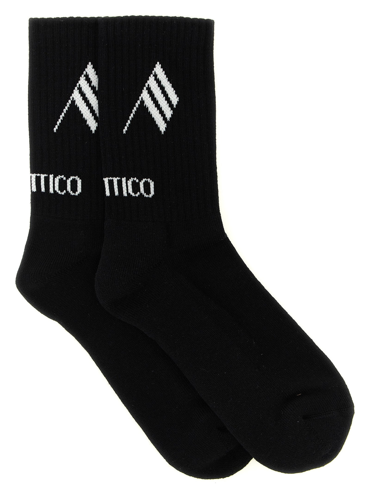 The Attico Bicolor Cotton Socks