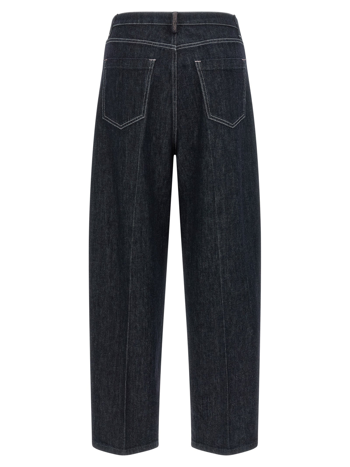 Fabiana Filippi Blue Cotton Jeans Denim