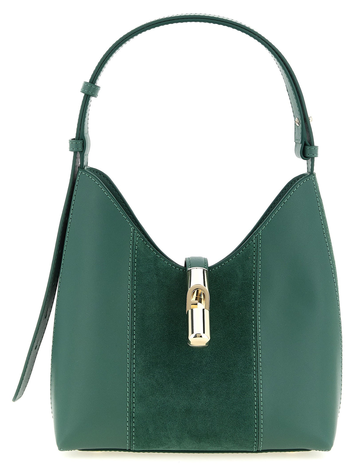 Furla Bicolor Calfskin Shoulder Bag