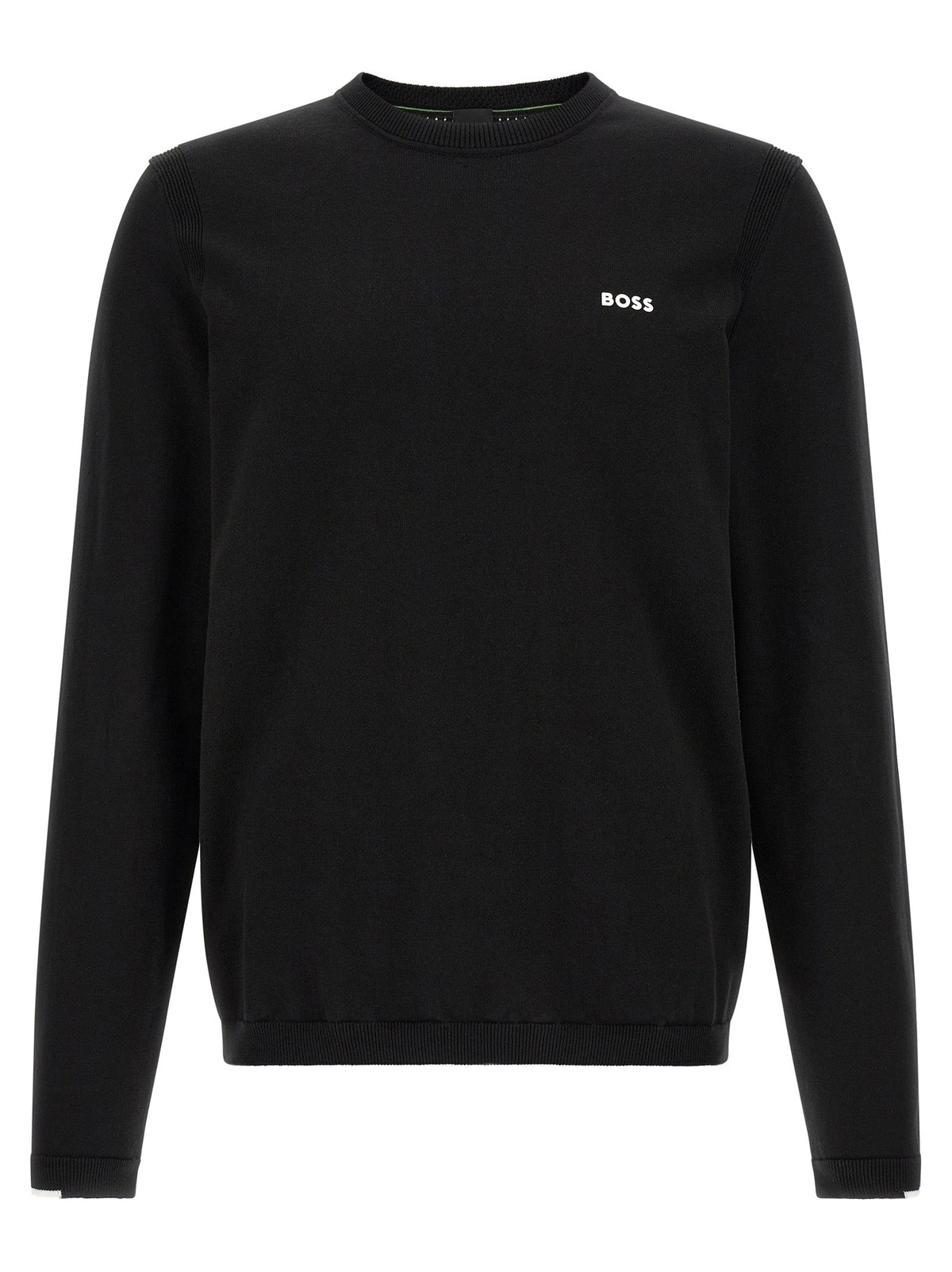 Hugo Boss Black Cotton Cardigan