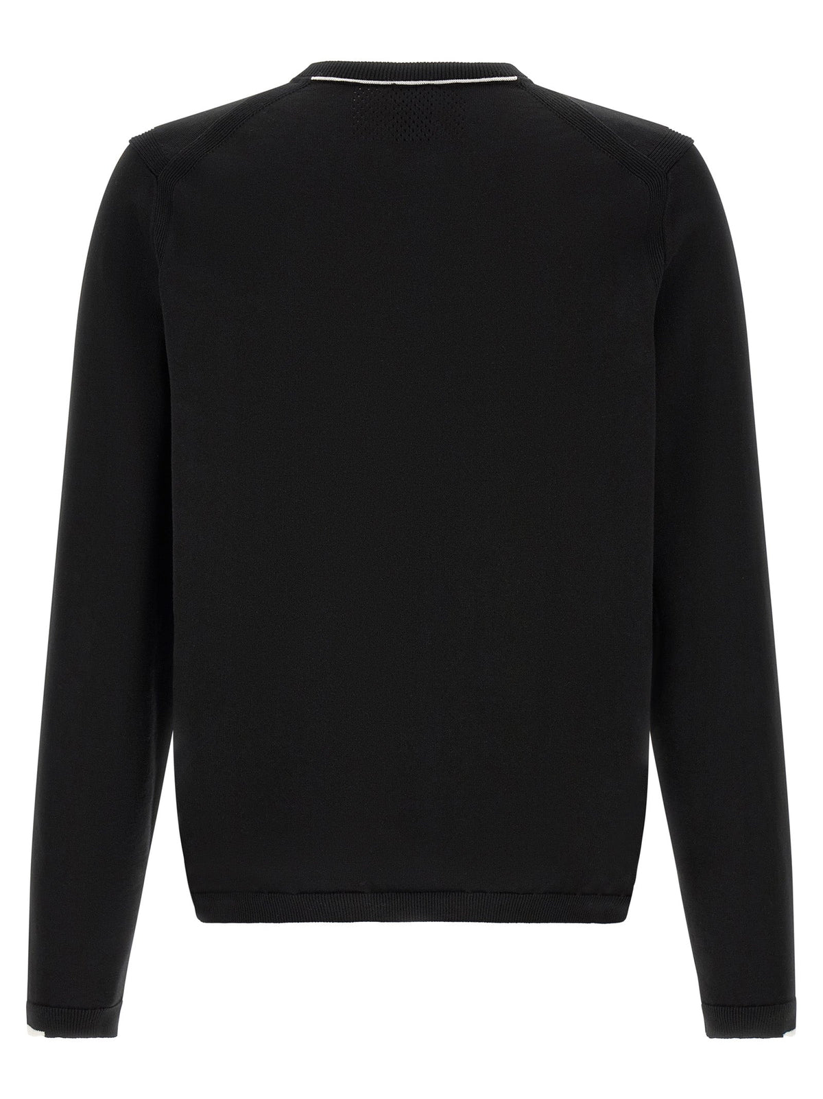 Hugo Boss Black Cotton Cardigan