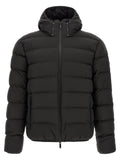 Moncler Black Polyester Full-Length Jacket