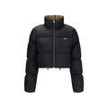 Prada Black Goose Down Full-Length Jacket