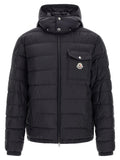 Moncler Blue Polyamide Full-Length Jacket