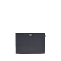 Valentino Garavani Black Calf Leather Bos Taurus Wallet