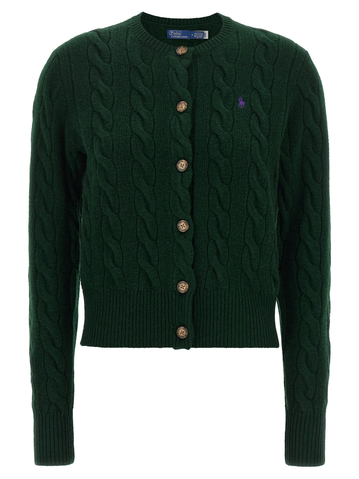 Polo Ralph Lauren Bicolor Wool Cardigan