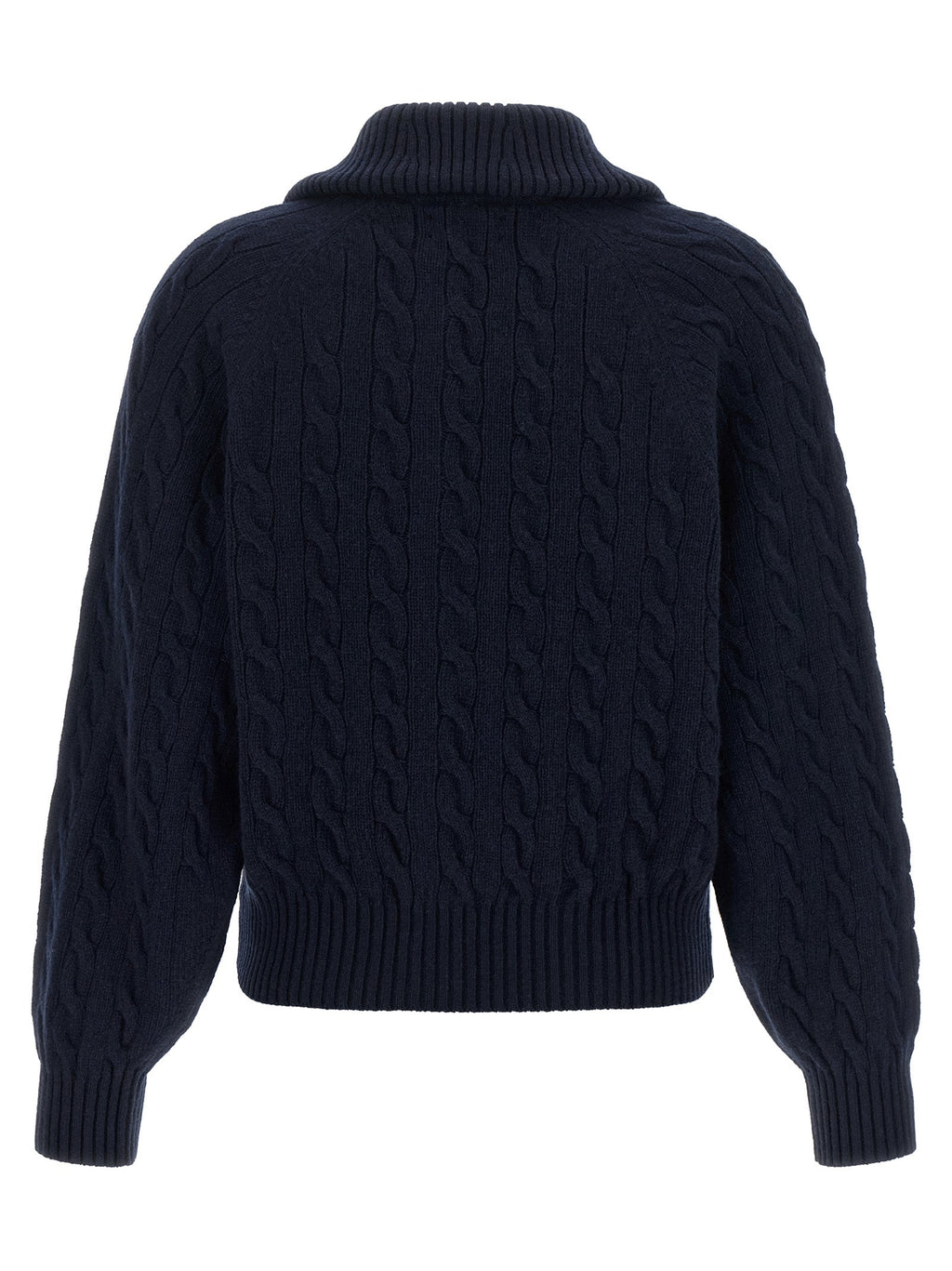 Polo Ralph Lauren Blue Wool Cardigan