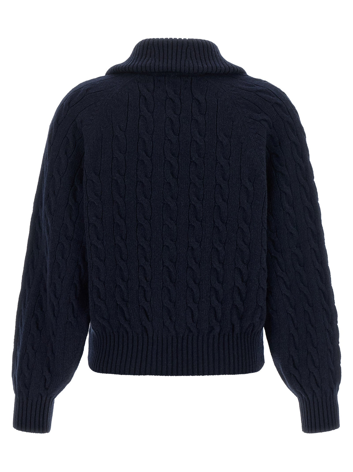 Polo Ralph Lauren Blue Wool Cardigan