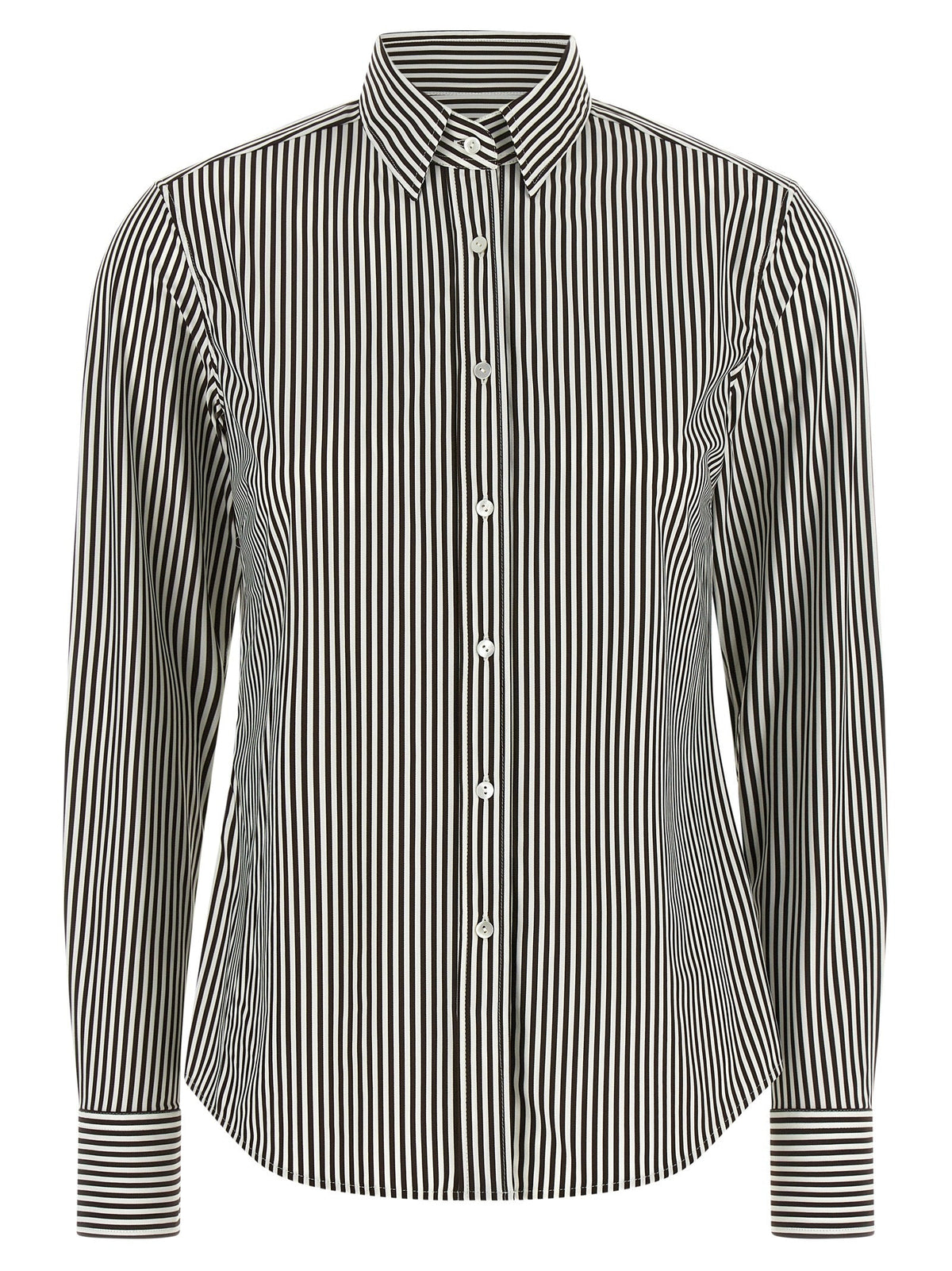 XACUS Bicolor Polyamide Blouse