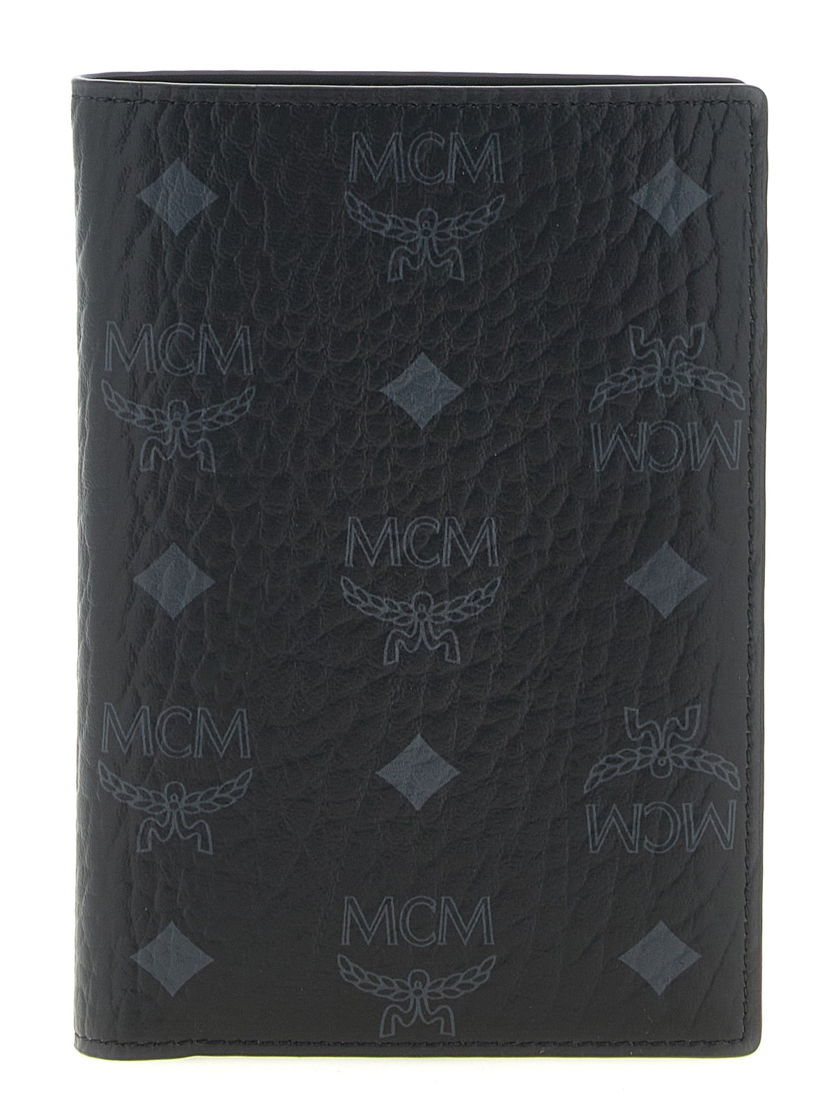 MCM Black Polyethylene Wallet