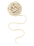 NUDE White Wool Broch