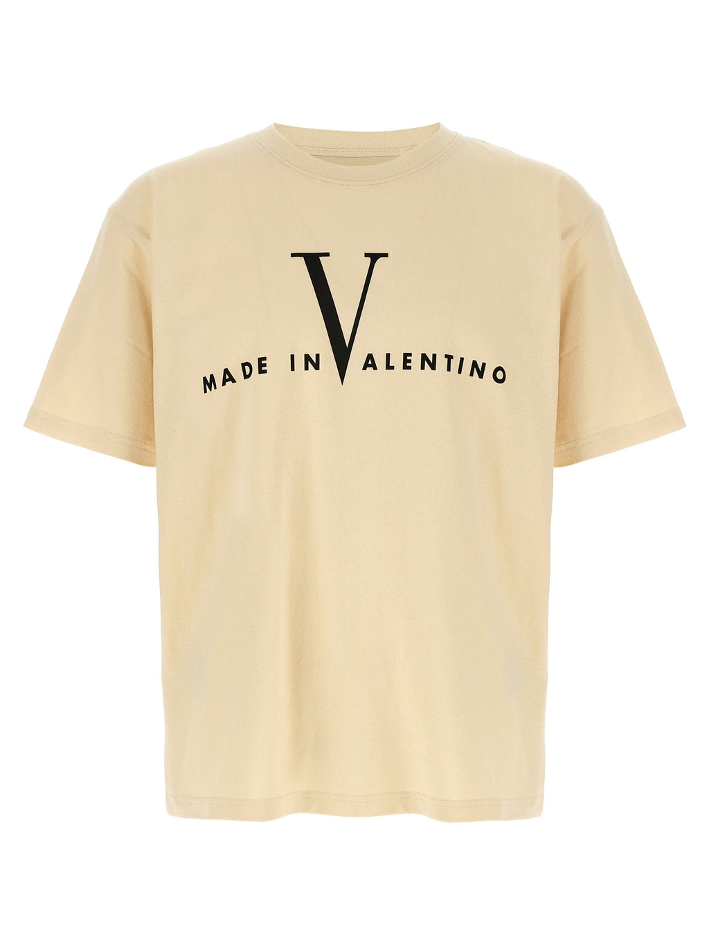 Valentino Garavani Beige Cotton T-Shirt
