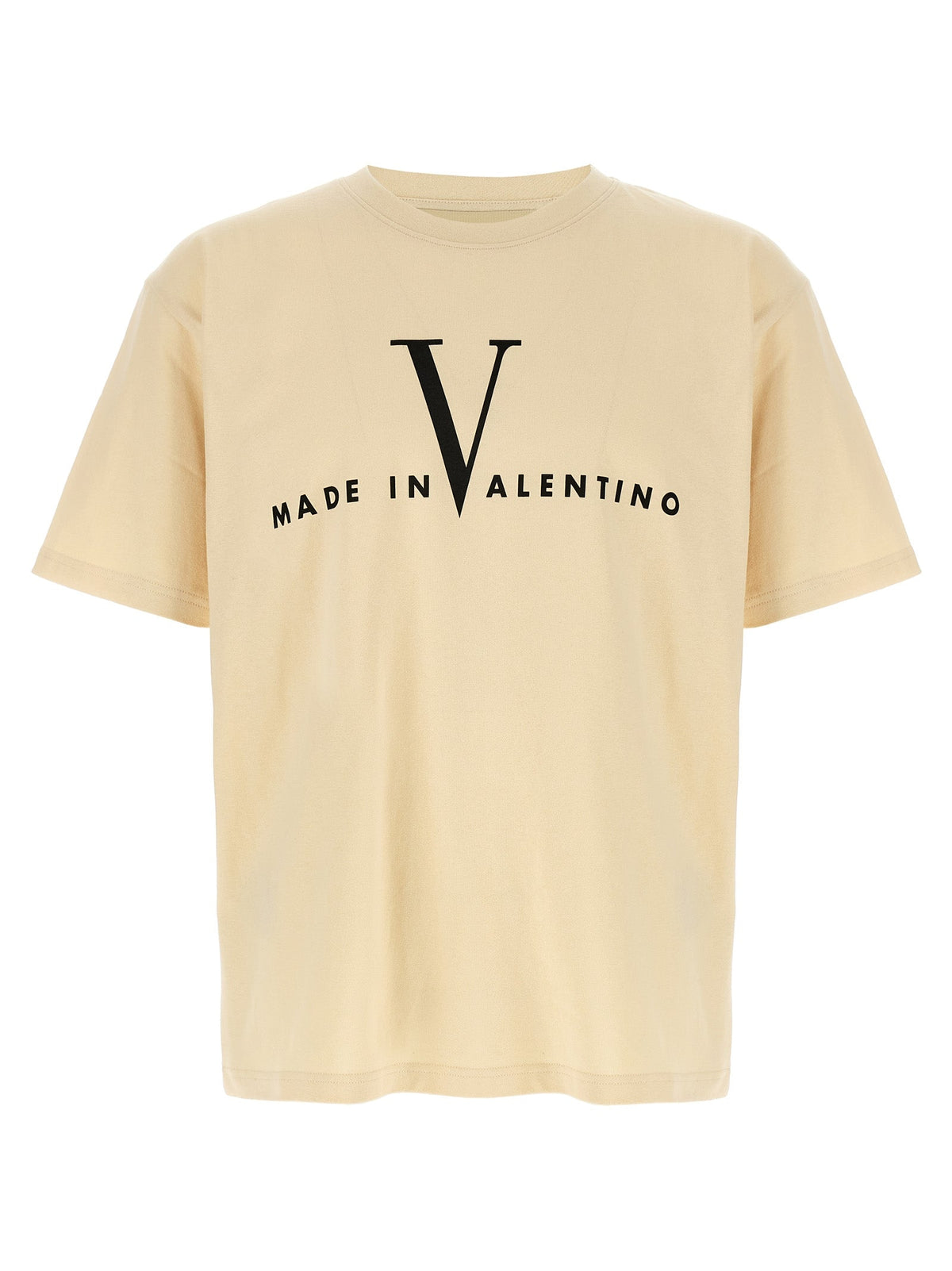 Valentino Garavani Beige Cotton T-Shirt