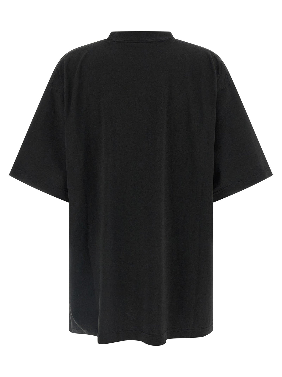 Balenciaga Black Cotton T-Shirt