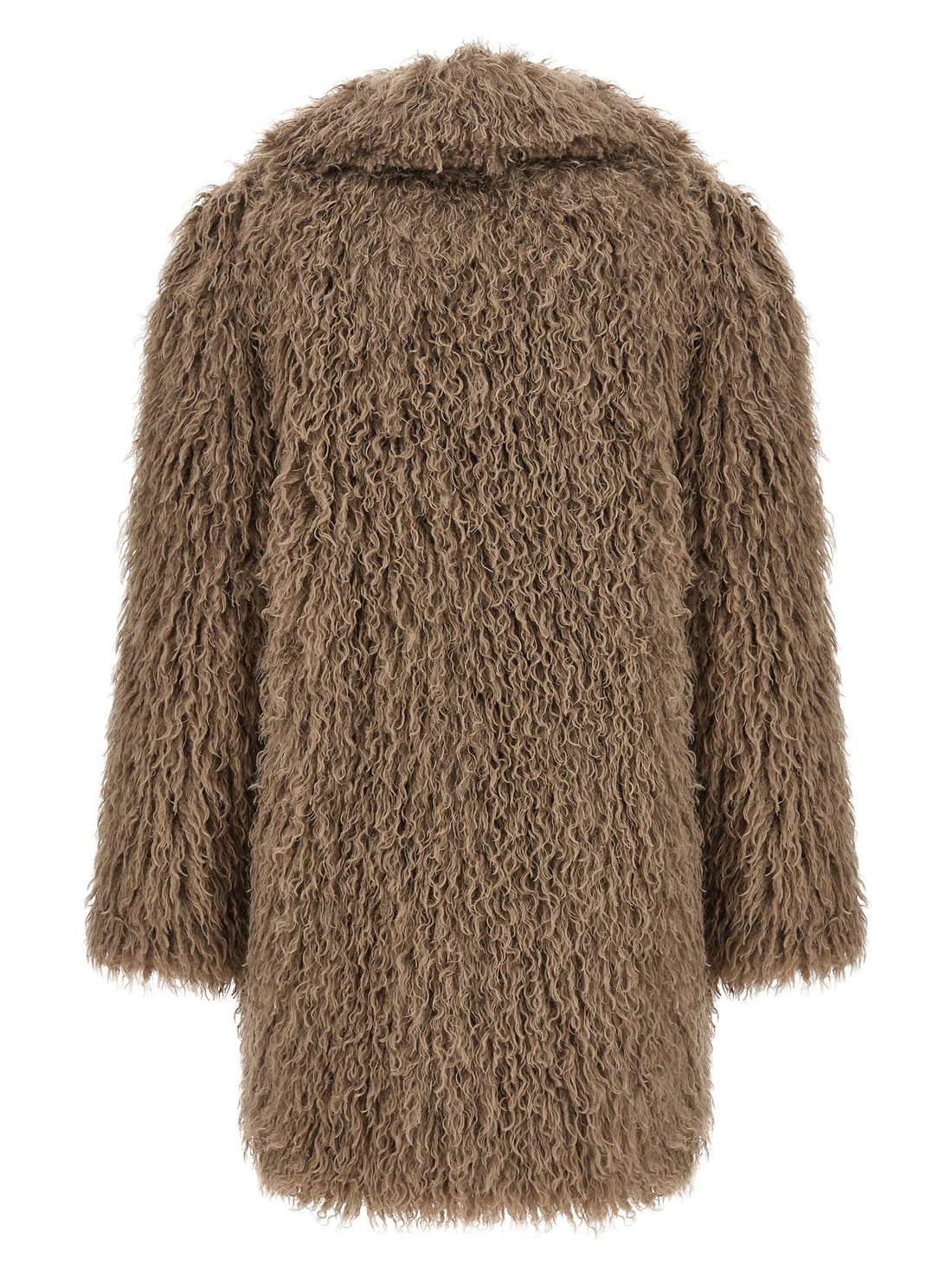 Tagliatore Gray Polyester Coat