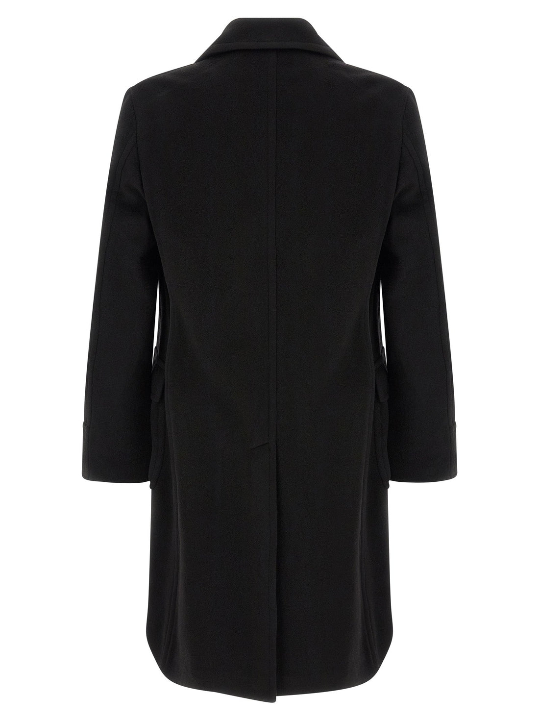 Tagliatore Black Cashmere Coat