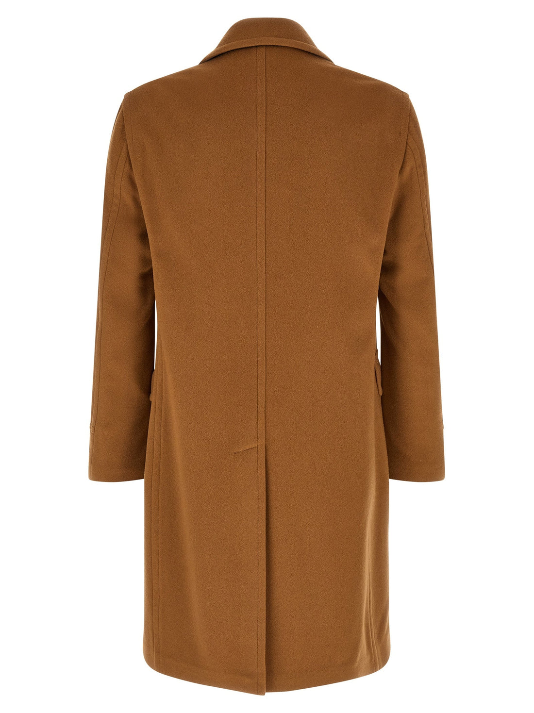 Tagliatore Brown Cashmere Coat
