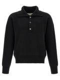 Ami Paris Black Wool Cardigan