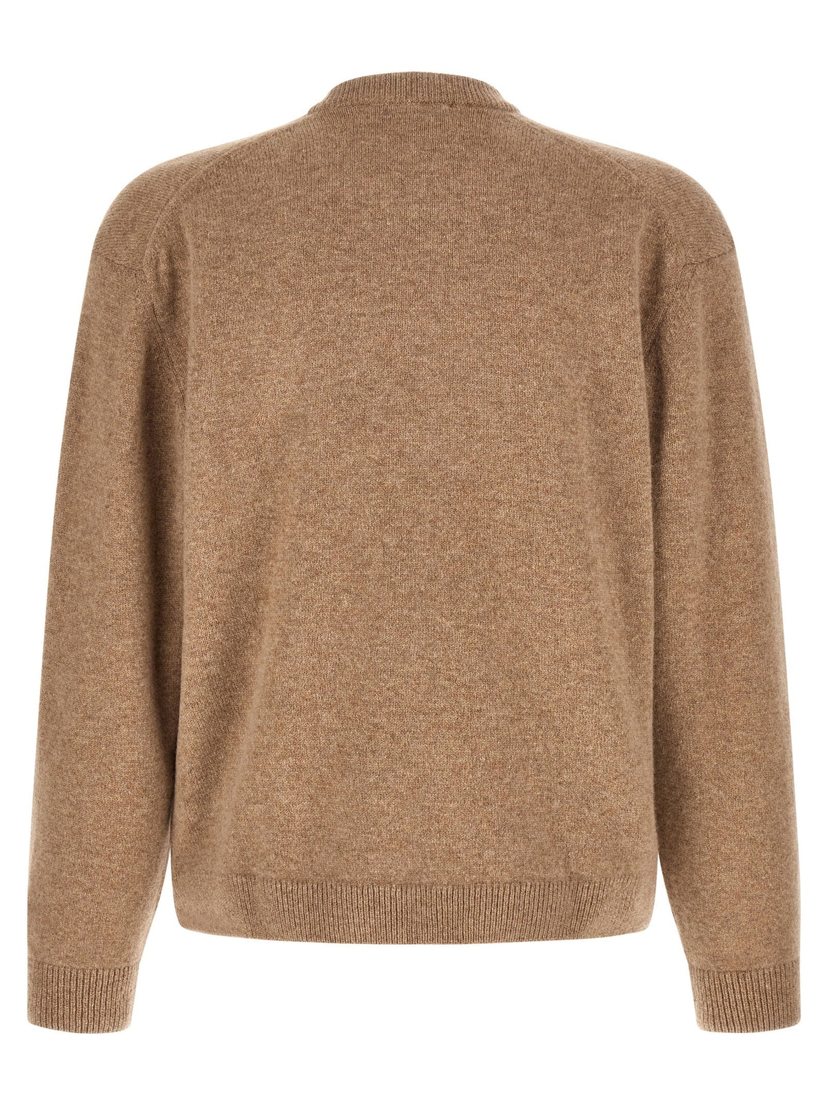 Maison Kitsuné Beige Wool Cardigan