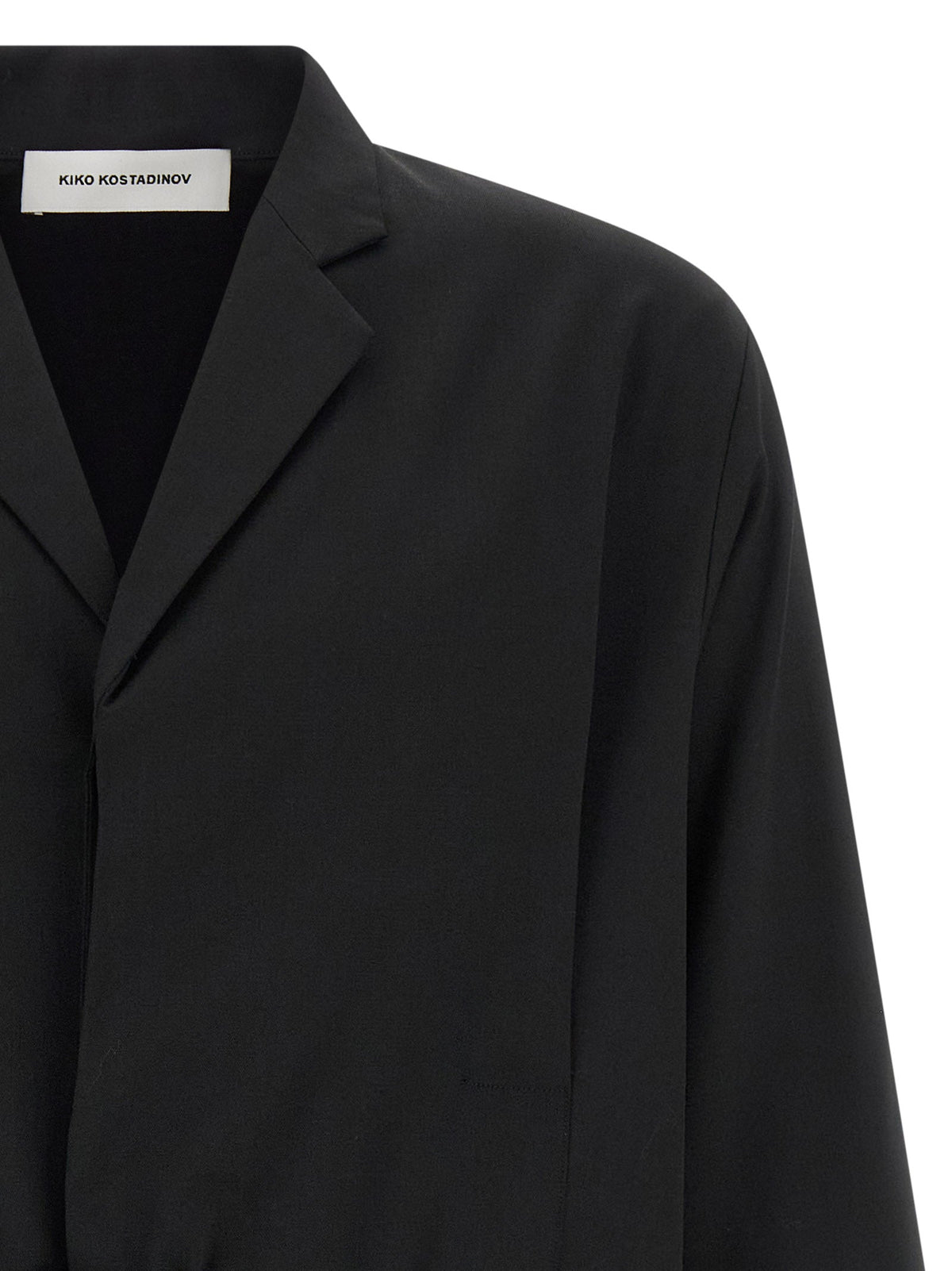 Kiko Kostadinov Black Virgin Wool Blazer