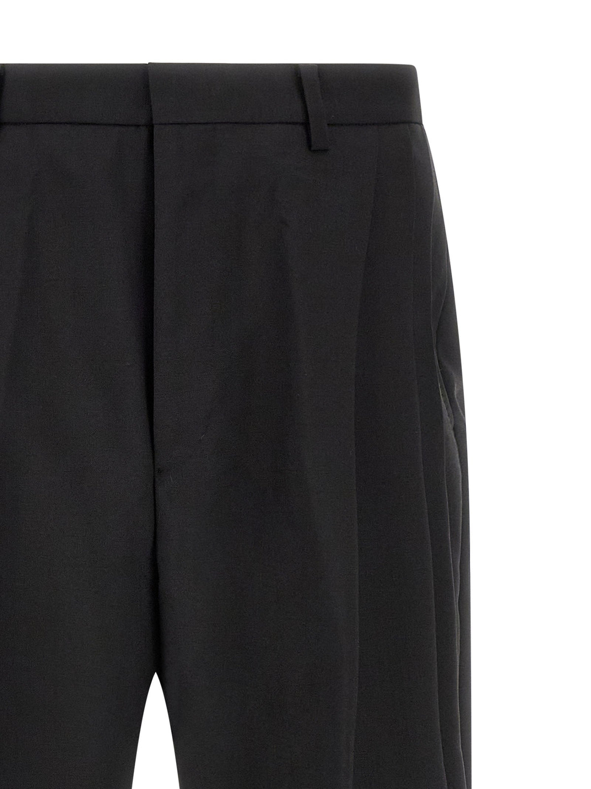 Kiko Kostadinov Black Wool Dress Pants
