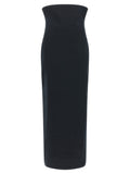 Issey Miyake Black Paper Mini Skirt