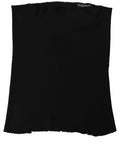 Dolce & Gabbana Men Black Viscose Knitted Neck Warmer Scarf
