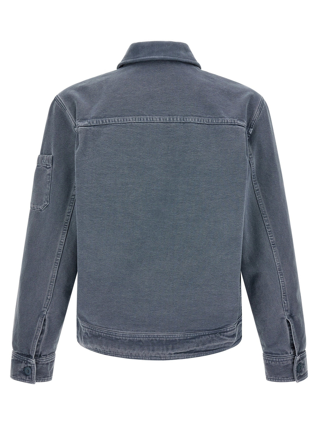A.P.C. Gray Cotton Denim Jacket