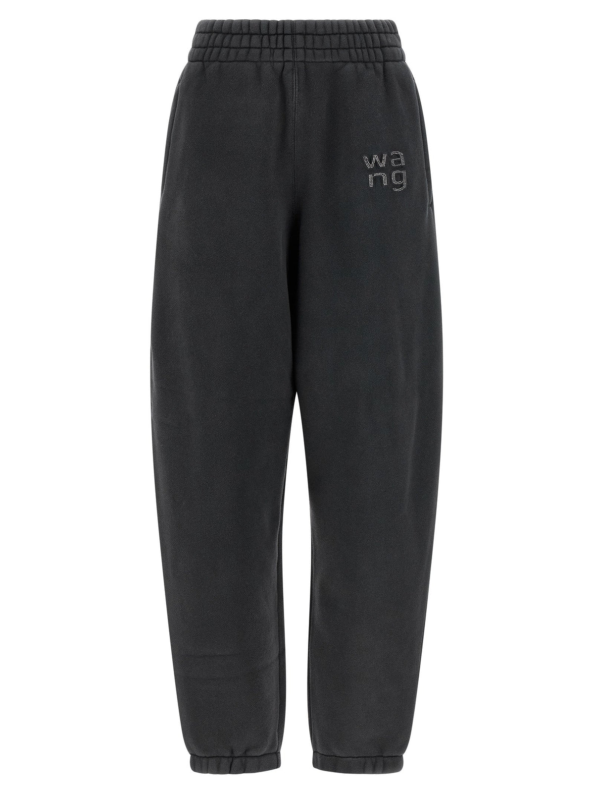 T BY ALEXANDER WANG Black Cotton Joggers (Workout Pants)