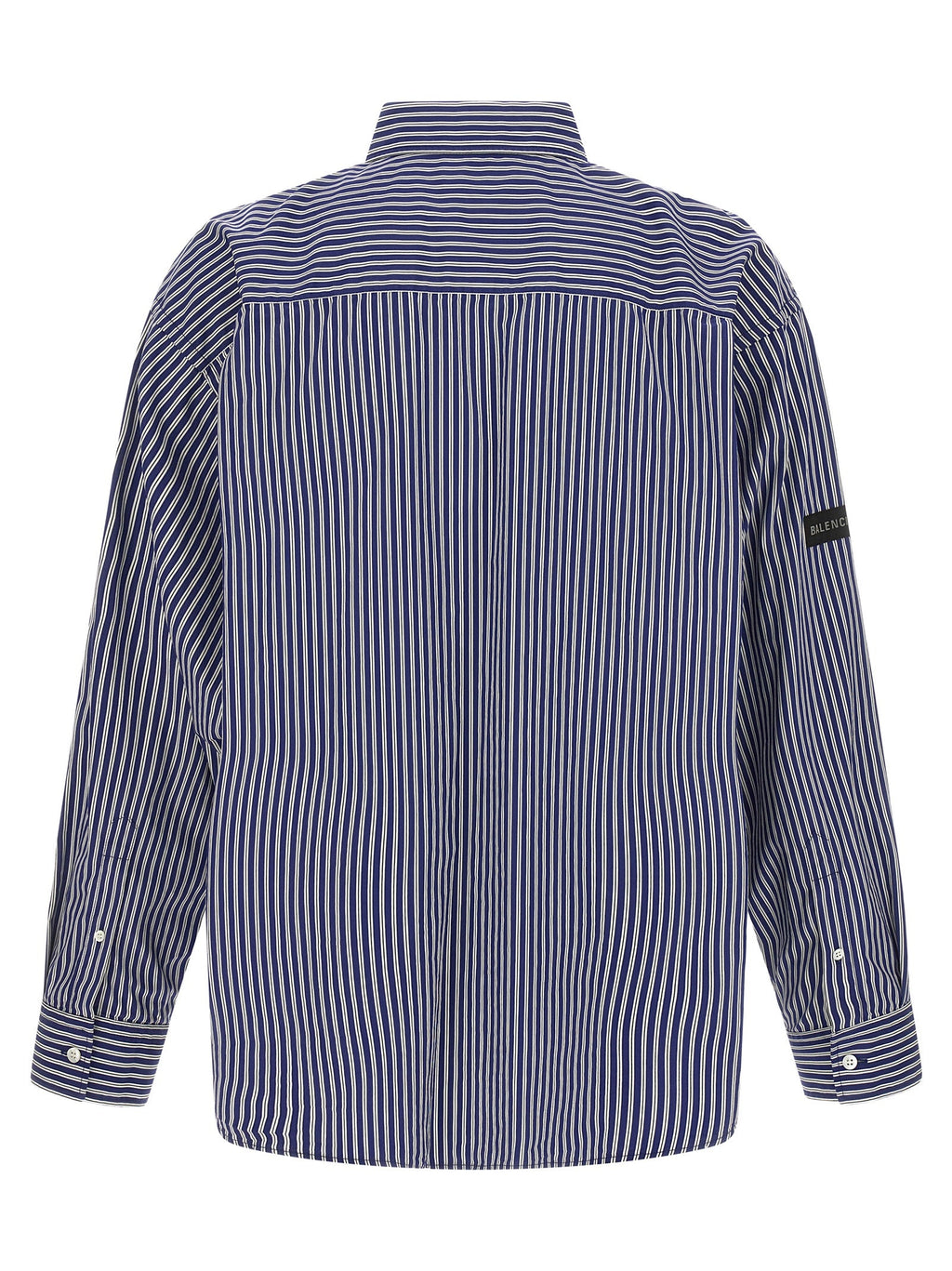 Balenciaga Blue Cotton Blouse