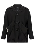 Y-3 Black Wool Blazer