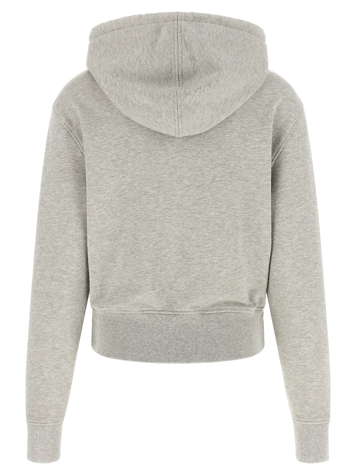 Ami Paris Gray Cotton Sweatshirt