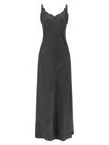 PINKO Black Viscose Long Dress