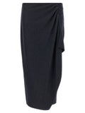 PINKO Blue Polyester Mini Skirt
