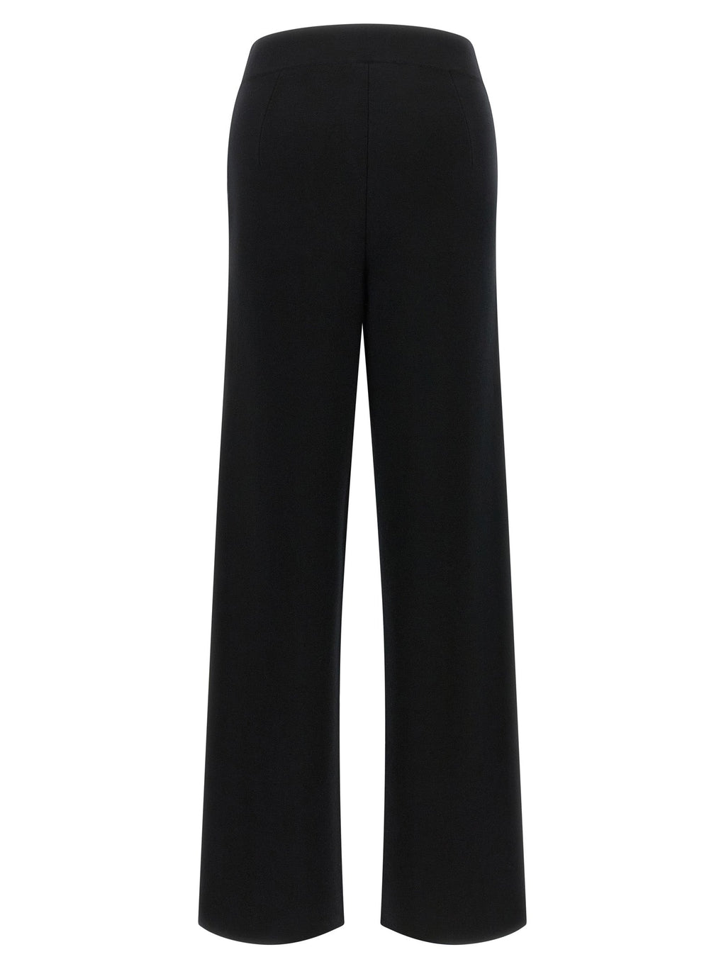 Max Mara Black Wool Casual Pants