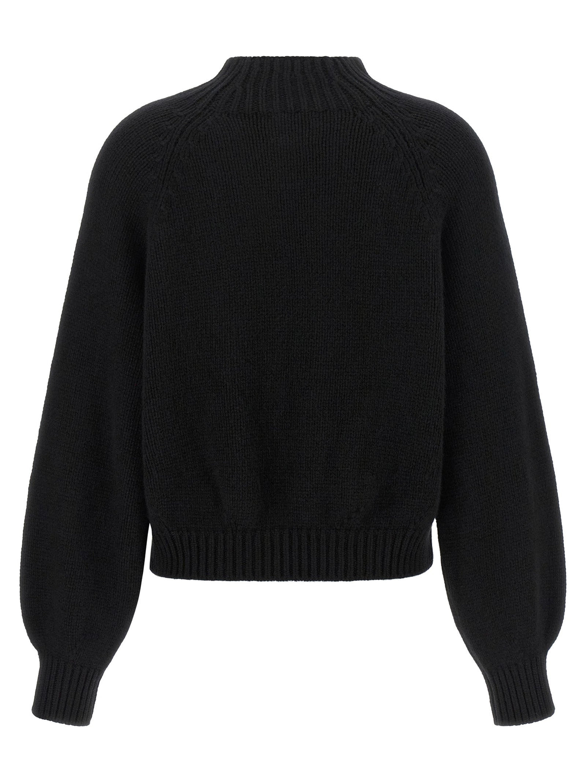 Khaite Black Cashmere Cardigan