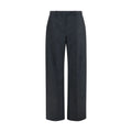 Khaite Gray Wool Oves Aries Casual Pants