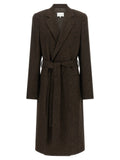 Maison Margiela Brown Wool Coat