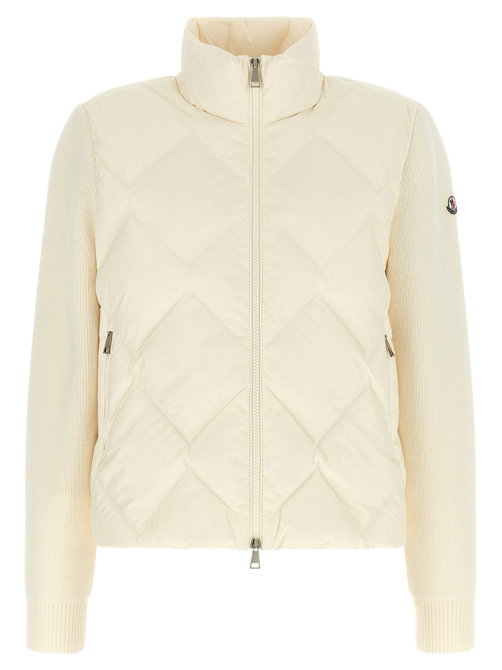 Moncler White Polyester Cardigan