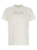 Fendi White Cotton T-Shirt